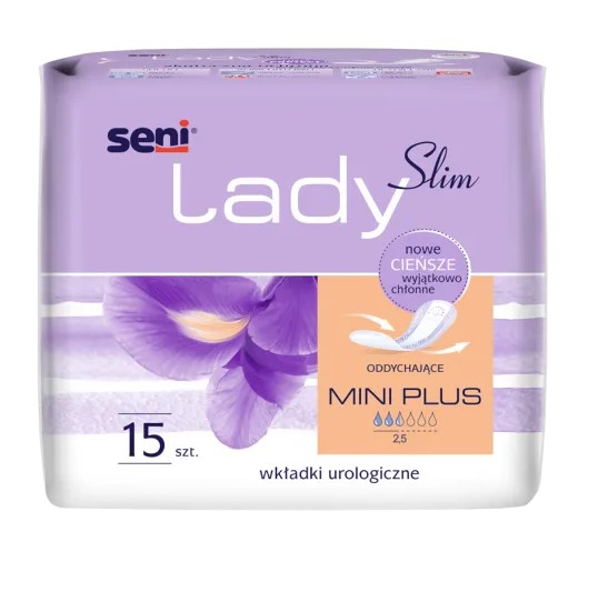 Wkładki urologiczne 15szt Seni Lady Slim Mini
