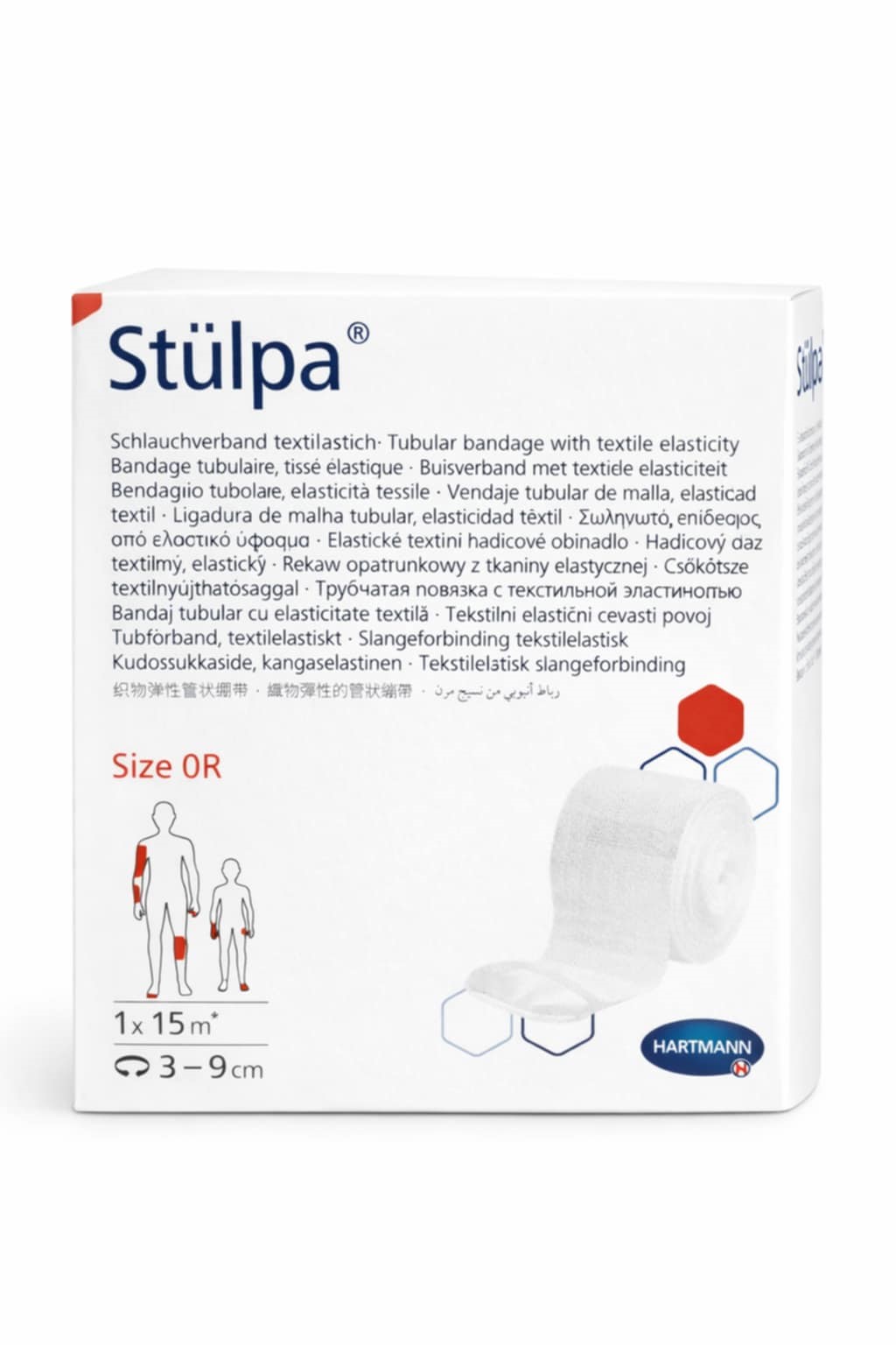 Stulpa Nr.0R dł. 15m siatkowy rękaw opatrunkowy