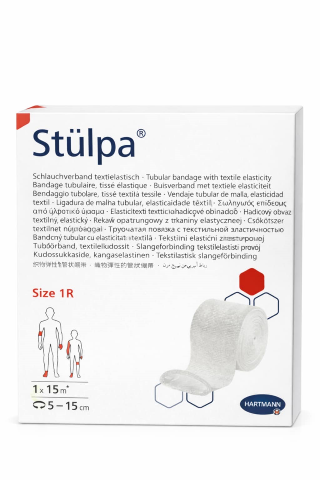 Stulpa Nr.1R dł. 15m siatkowy rękaw opatrunkowy