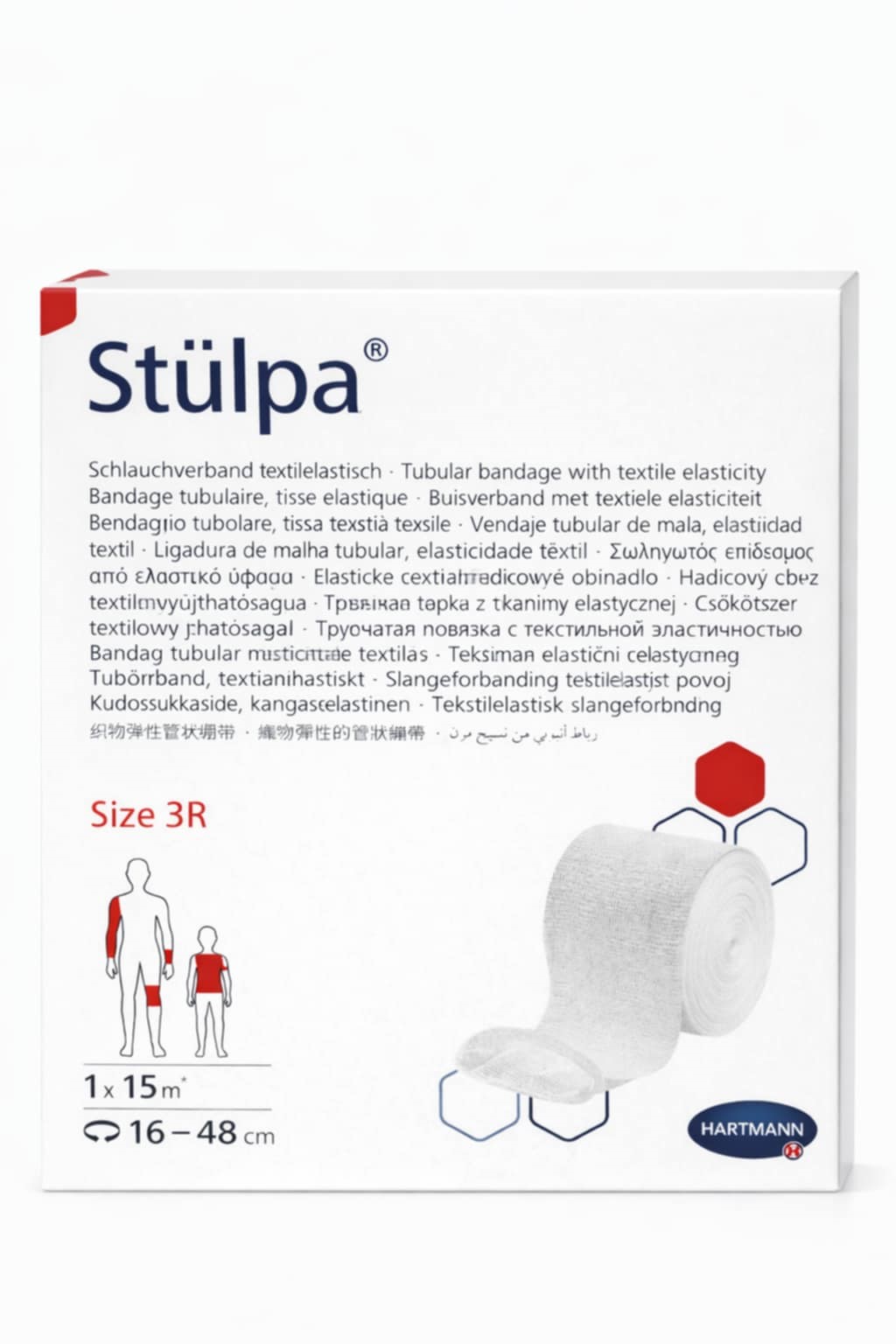 Stulpa Nr.3R dł. 15m siatkowy rękaw opatrunkowy