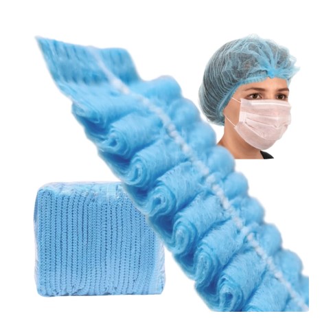 Czepek typu Clip niebieski 100szt