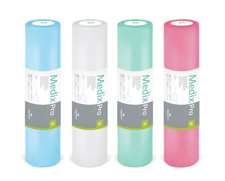 Podkład podfoliowany 1x bibuła 1x folia 70cm x 50m /100szt Zielony Weber&Weber