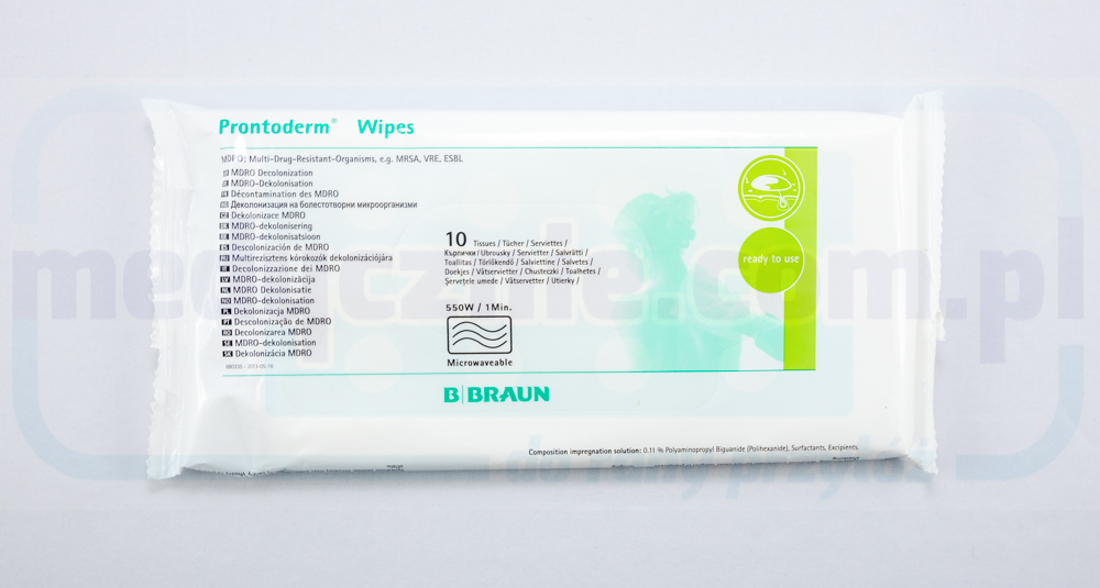 Prontoderm Wipes 10szt