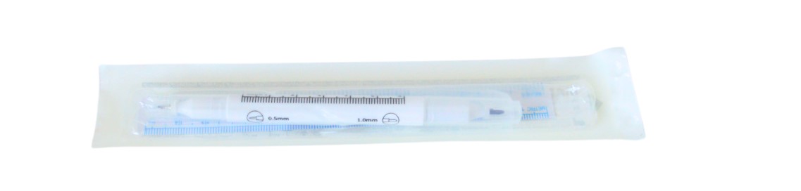 Marker chirurgiczny do skóry dwustronny 1szt - obrazek 2