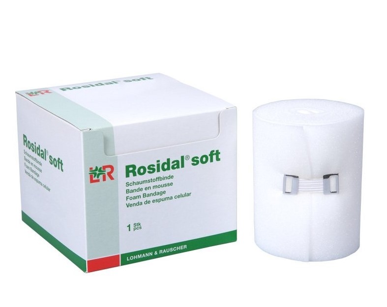 Rosidal Soft 12cm*2,5m*0,4cm 1szt opaska podgipsowa z pianki poliuretanowej
