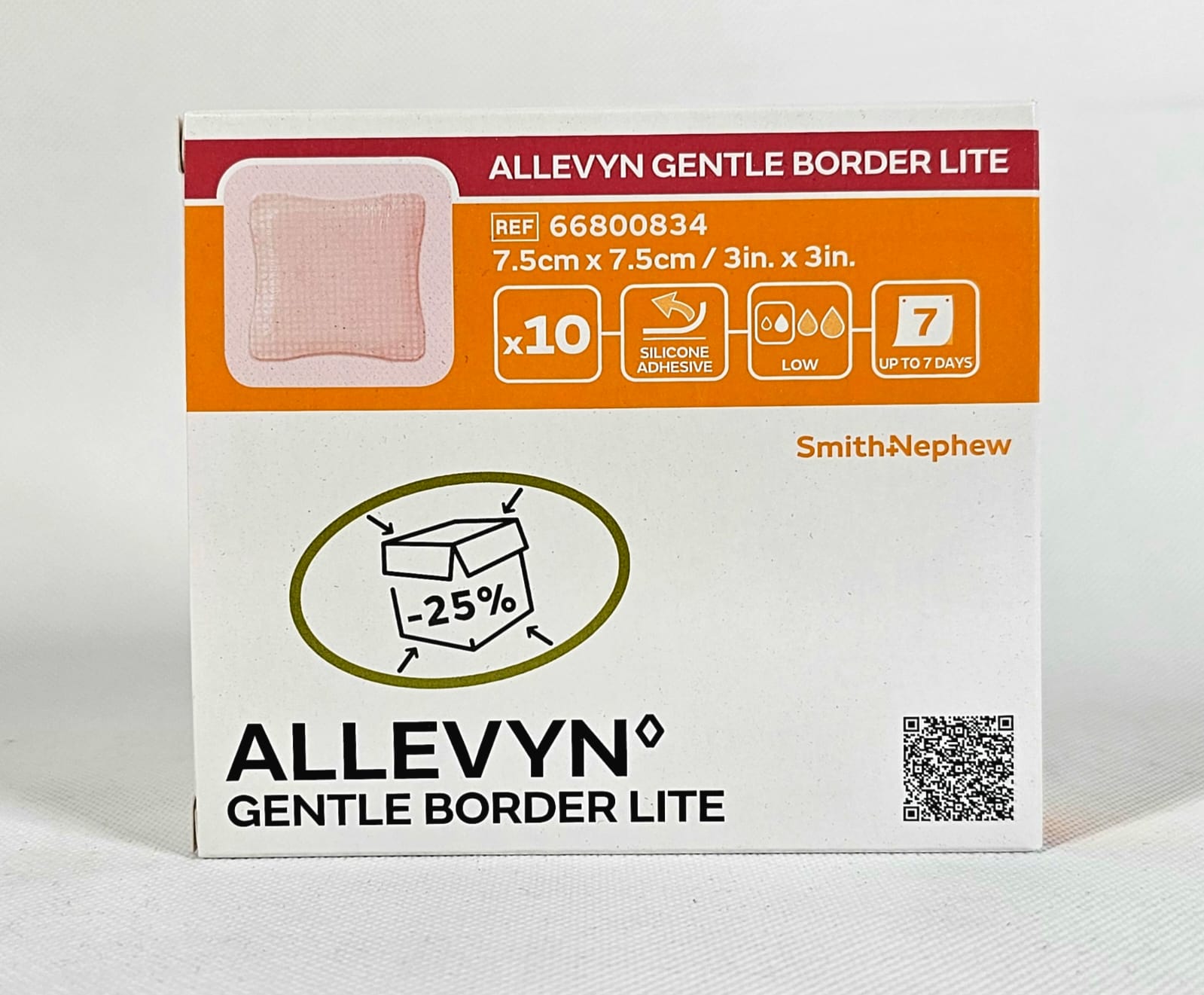 Allevyn Gentle Border Lite 7,5* 7,5cm 1szt