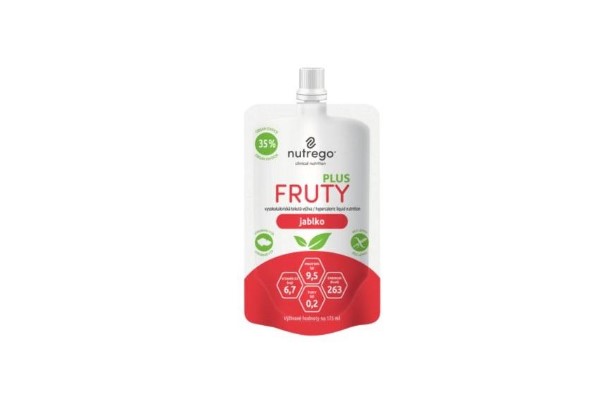 Nutrego Fruty Plus 175 ml Jabkowy uzupełnienie diety