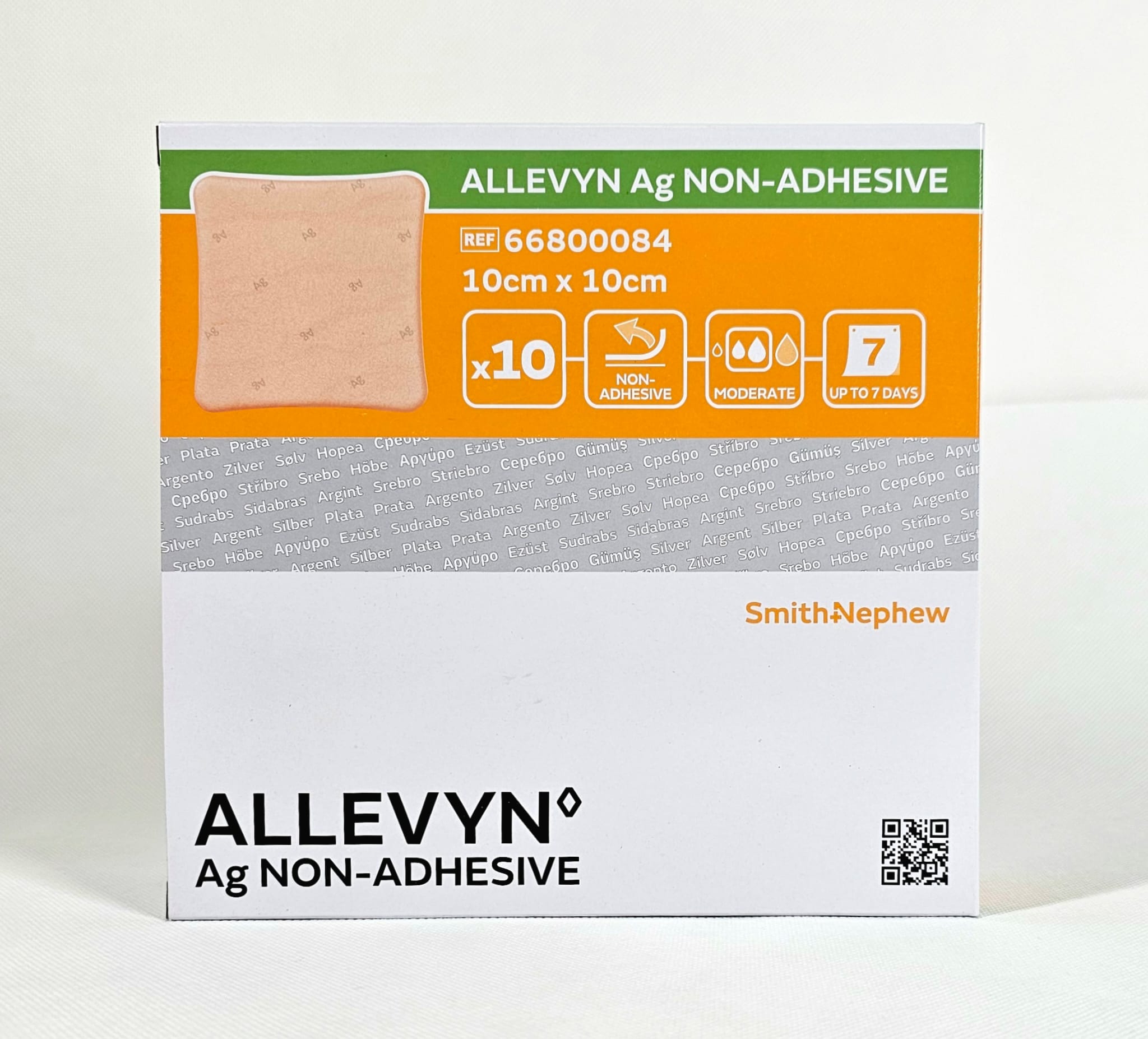Allevyn Ag Non-Adhesive 10* 10cm 1szt