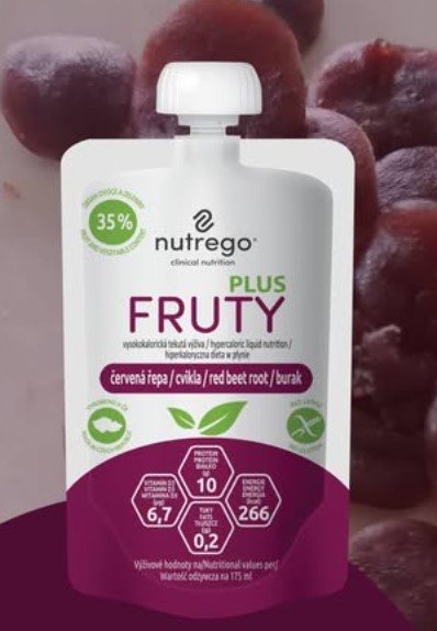 Nutrego Fruty Plus 175 ml Burak ćwikłowy uzupełnienie diety