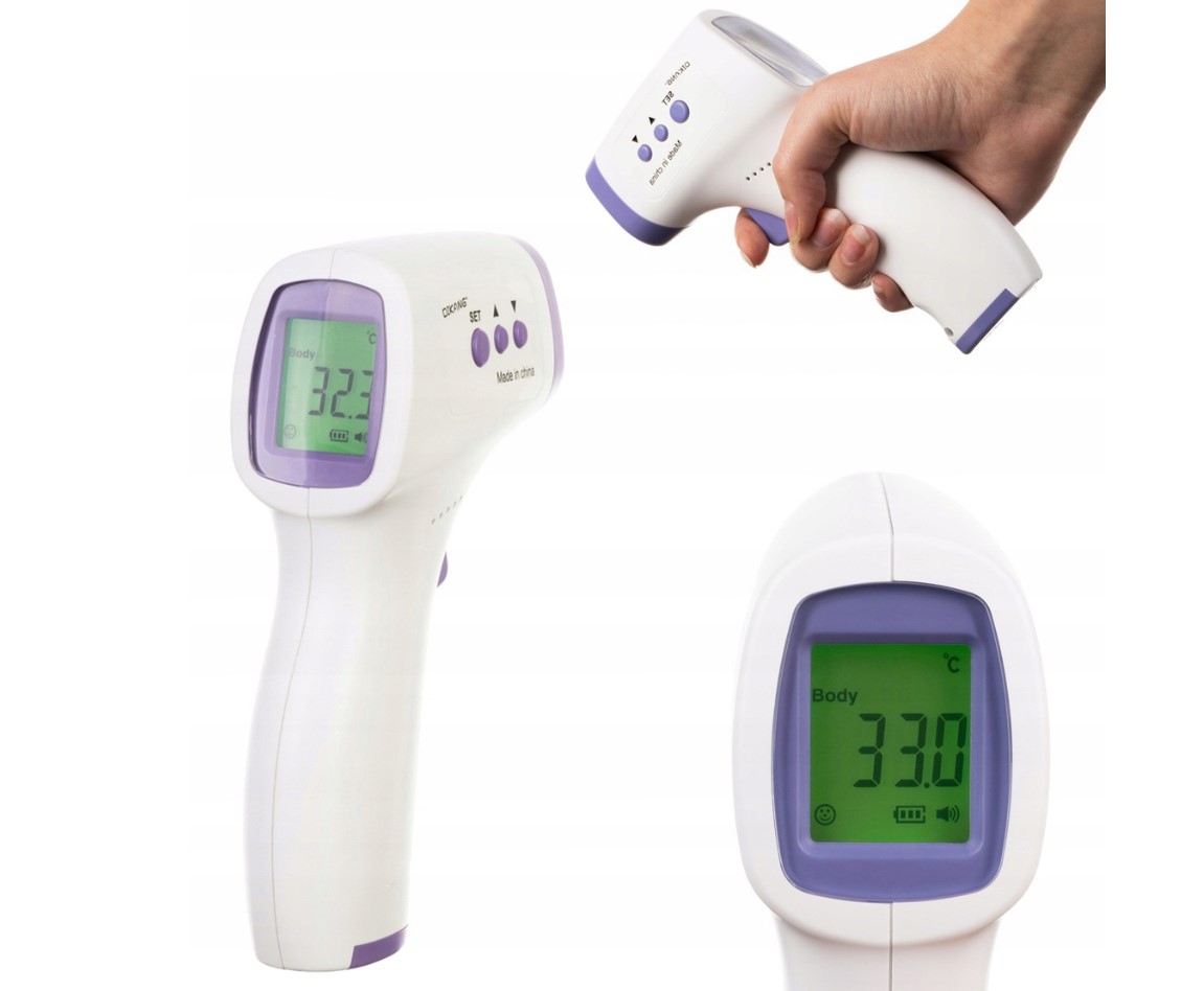 Termometr bezdotykowy na podczerwień DEPAN 01004011 - obrazek 2