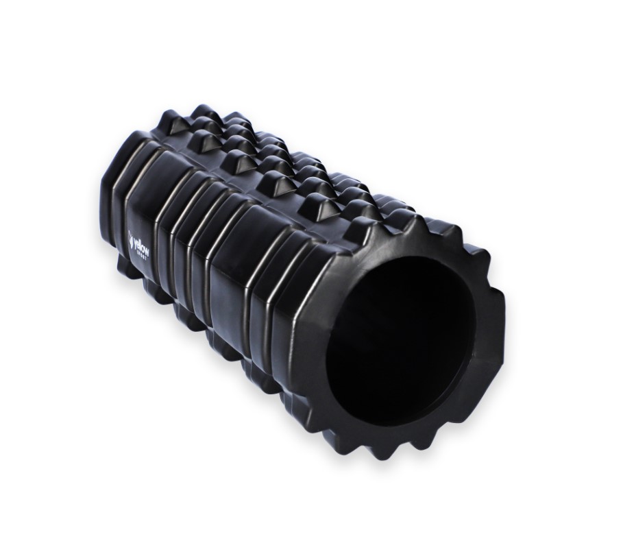 Wałek roller do masażu yellowROLLER EVA czarny 33cm