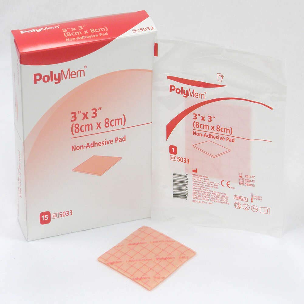 PolyMem 5033 Non Adhesive Pad 8x8cm 1szt
