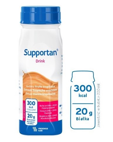 Fresenius Supportan DRINK 200ml owoce tropikalne