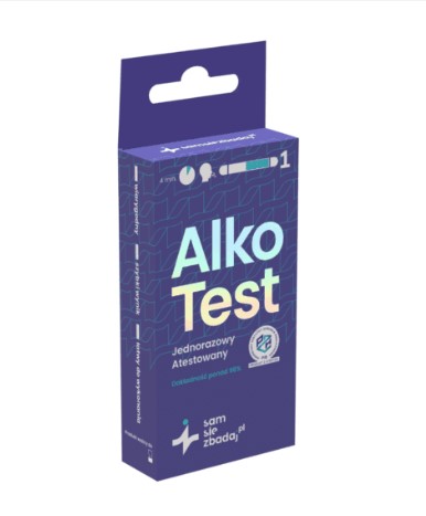 Test - Alkotest alkomat jednorazowy