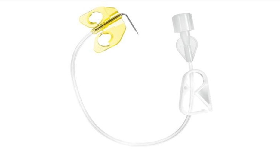 Igła do portu SURECAN Braun 0,9x15mm 20G REF 04448332 typu Hubera ze skrzydełkami i drenem