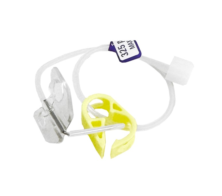 Igła do portu SURECAN Braun 0,9x20mm 20G REF 04448340 typu Hubera ze skrzydełkami i drenem