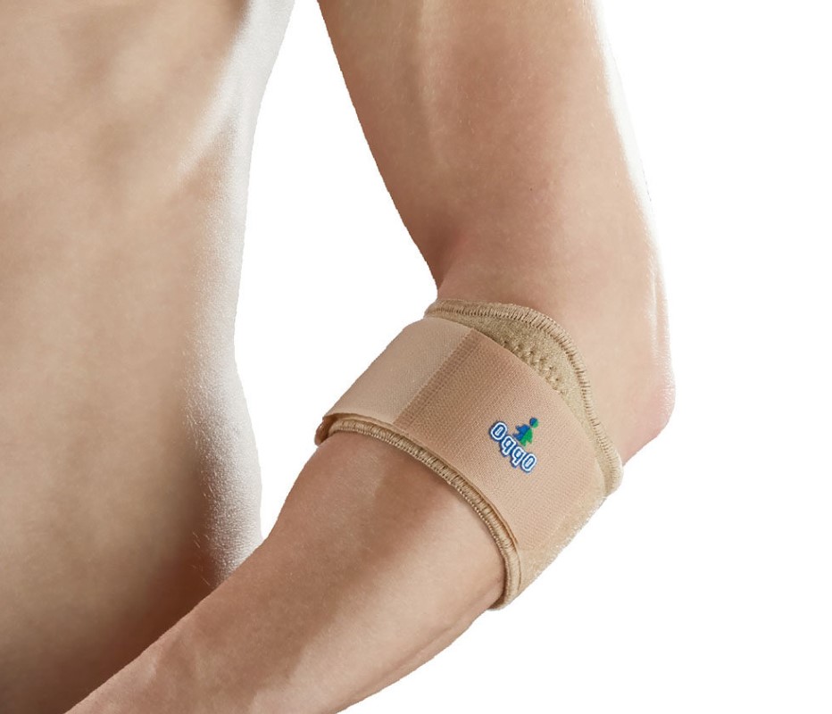 Stabilizator 1086 łokcia tenisisty z silikonową wkładką