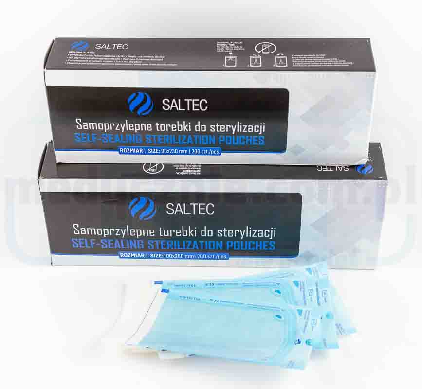 Torebki 90mm *135mm 200szt foliowo-papierowe do sterylizacji
