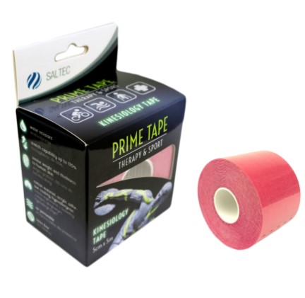 Taśma do kinesioterapii 5cm *5m 1szt różowa