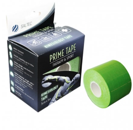 Taśma do kinesioterapii 5cm *5m 1szt zielona