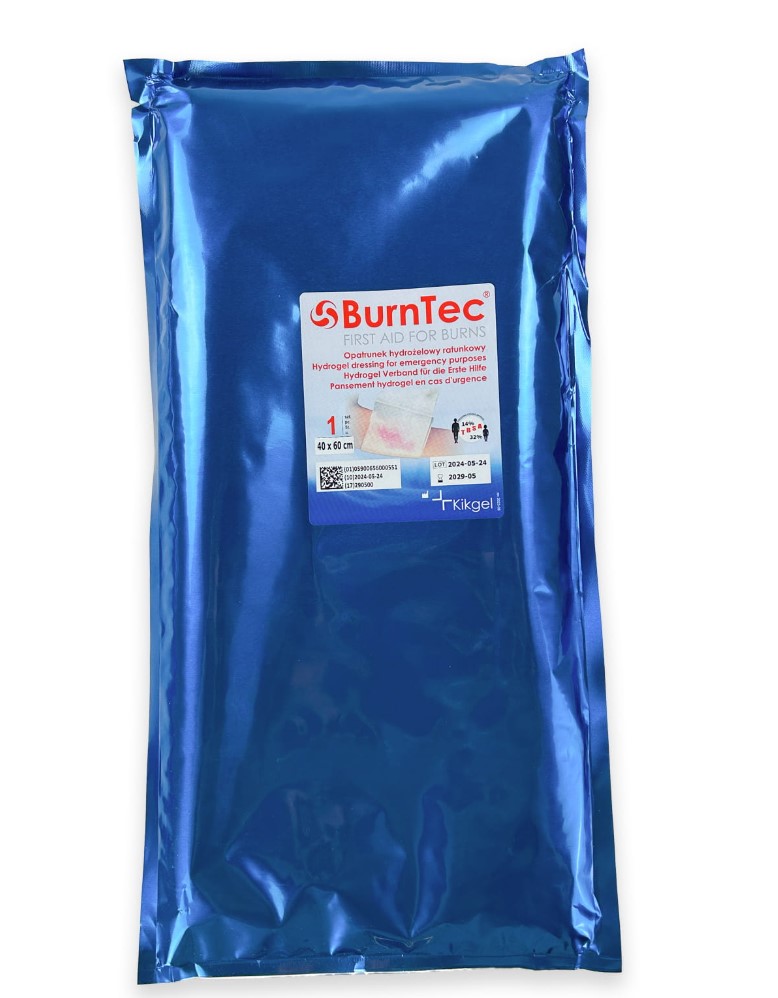 BurnTec 40x60cm opatrunek hydrożelowy 1szt