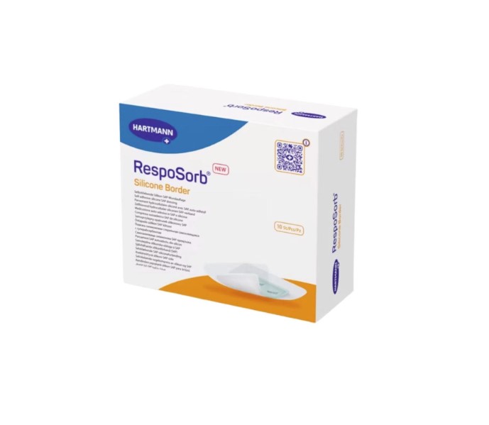 Resposorb Silicone Border 12,5* 12,5cm 1szt