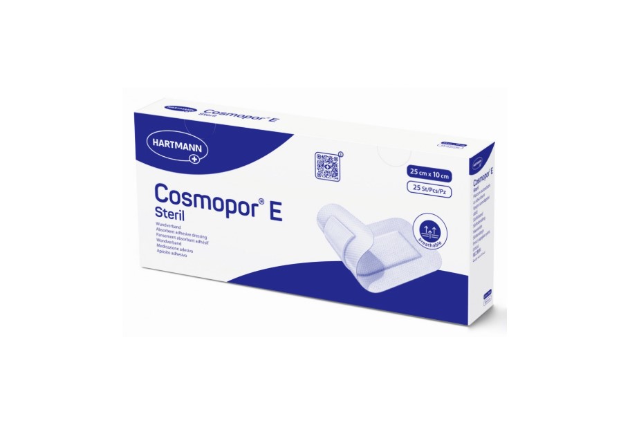 Opatrunek z wkładem chłonnym COSMOPOR E 10* 25cm 25szt