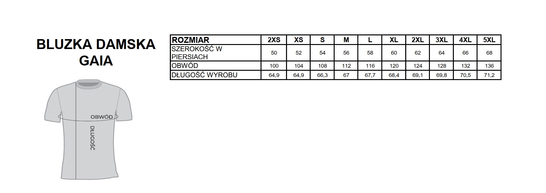 Bluza medyczna GAIA damska pudrowy XL