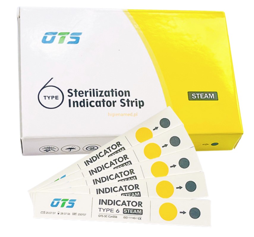 Test do autoklawu OTS kl6 250szt