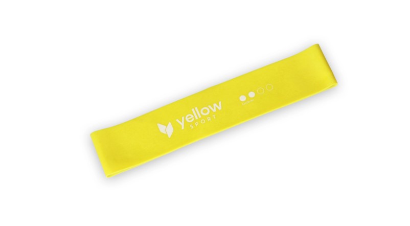 Taśma oporowa w pętli yellowLOOP Band opór 5-10 kg żółta