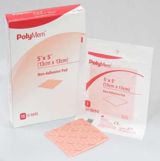 PolyMem 5055 Non Adhesive Pad 13x13cm 1szt