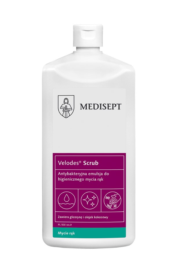 Velodes Scrub 500ml - mydło antybakteryjne