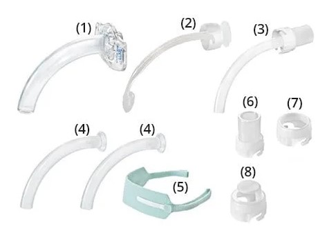 Rurka tracheostomijna KAN 7,0 bez mankietu 47-7010