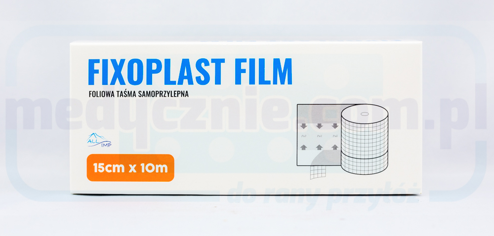 Plaster Fixoplast Film 15cm*10m opatrunek foliowy 1szt