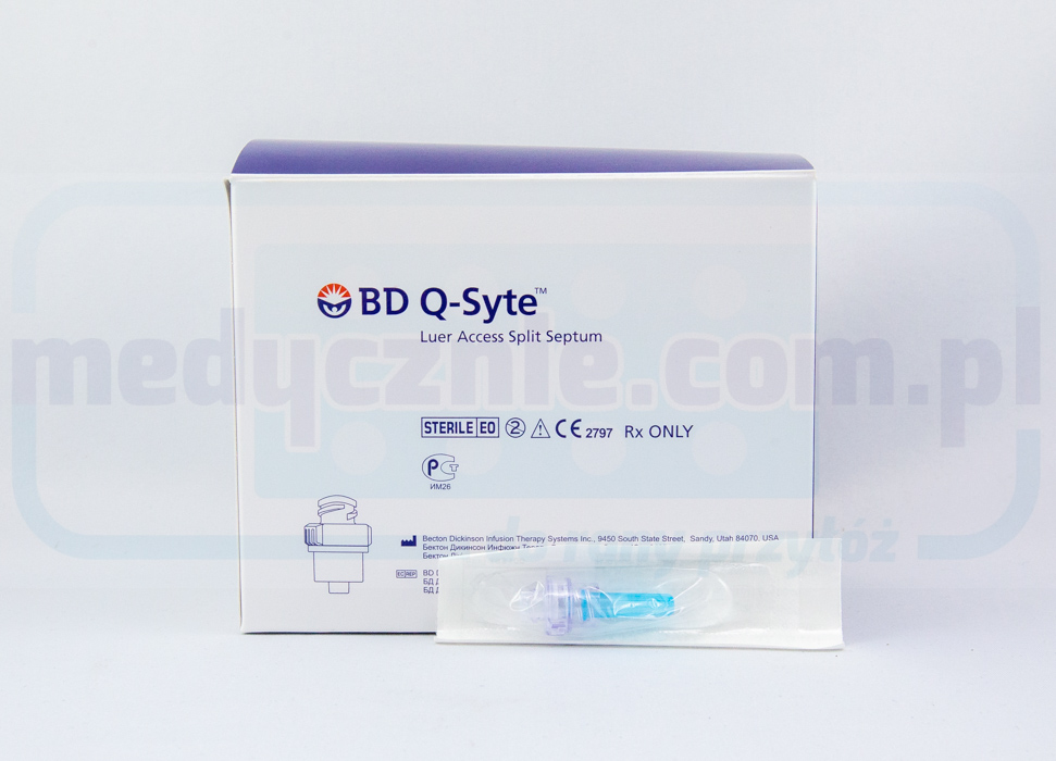 Bezigłowy port do iniekcji 1szt Q-Syte BD