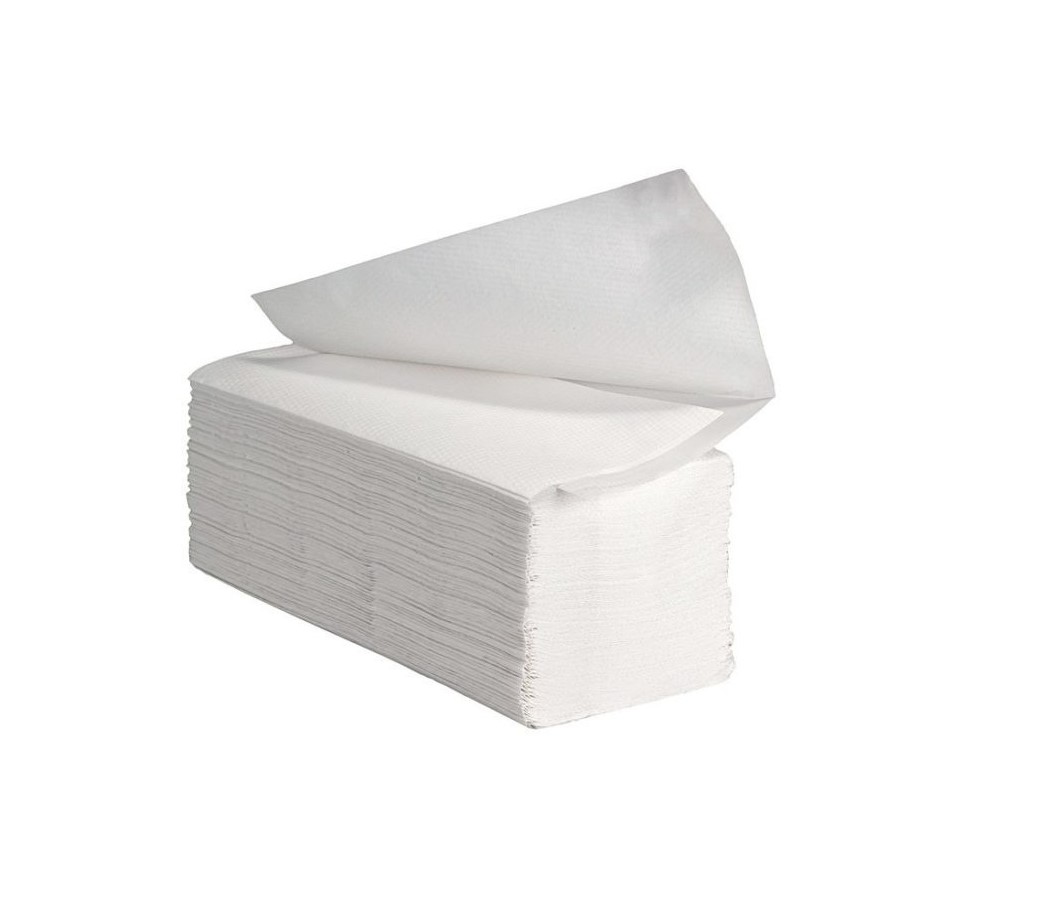 Ręcznik składany ZZ 25*20 cm biały 1szt (a'150szt) - obrazek 3