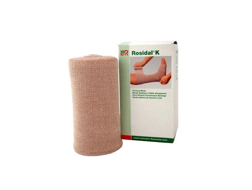 Rosidal K 10cm* 5m 1szt opaska elastyczna, uciskowa o krótkim naciągu