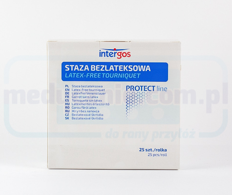Staza gumowa bezlateksowa 25szt - obrazek 2