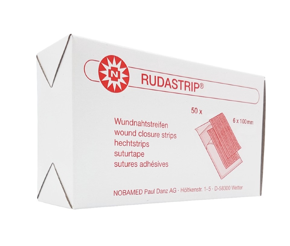 Rudastrip paski do zamykania ran 6mm* 100mm 10szt