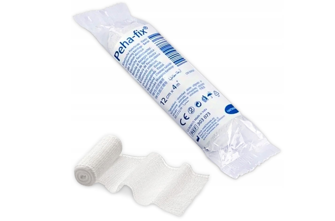 Peha-Fix 12cm *4m 1szt pakowana pojedynczo, opaska półelastyczna