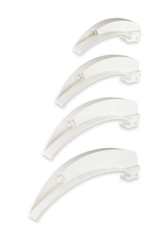 Łyżka Macintosh 4-160mm laryngoskopowa jednorazowa plastikowa