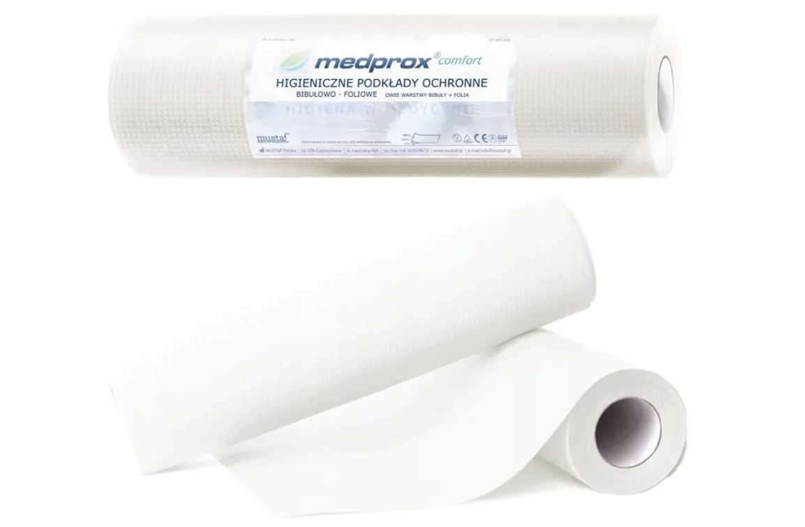 Podkład ochronny Medprox Comfort 59/50 80szt biały 1szt