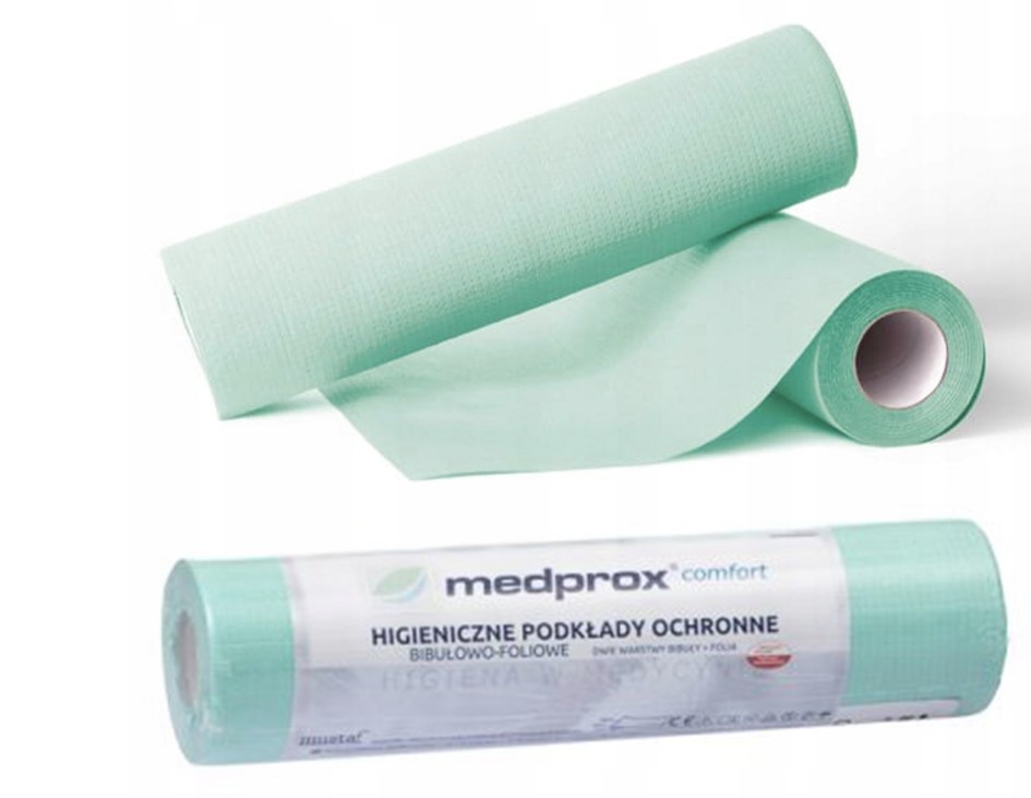 Podkład ochronny Medprox Comfort 59/50 80szt zielony 1szt