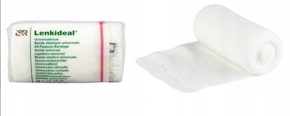 Lenkideal 12cm* 5m bandaż o krótkim naciągu