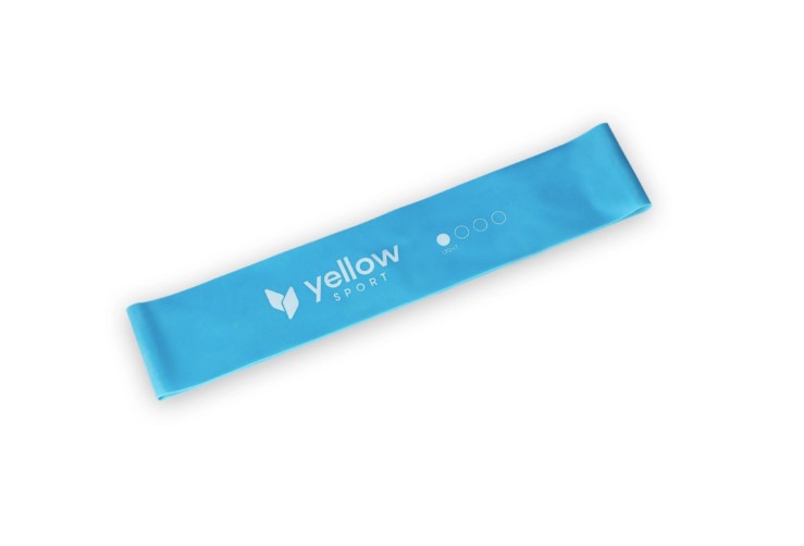 Taśma oporowa w pętli yellowLOOP Band opór 1-5 kg niebieska