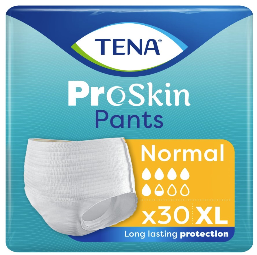 Majtki TENA Pants ProSkin Normal XL 30szt żłóte