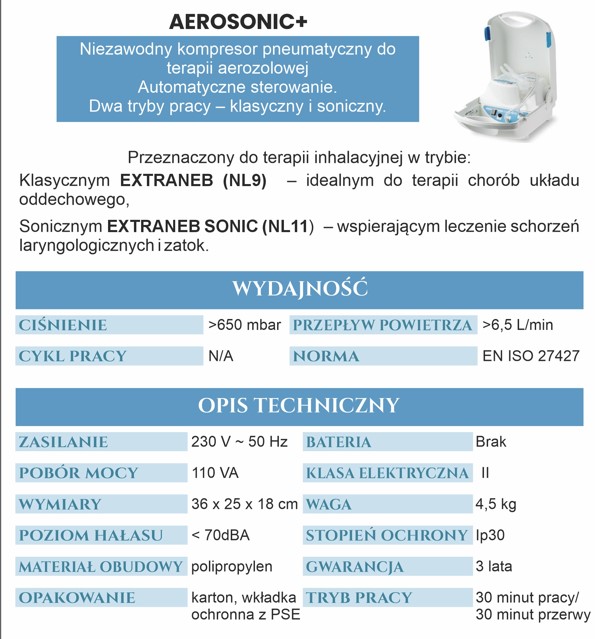 Inhalator Aerosonic+