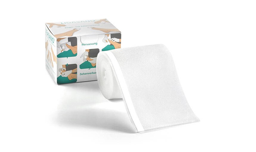 Ligasano opatrunek na palce dłoni i stóp biały 1szt 200 x 14 x 0,5cm