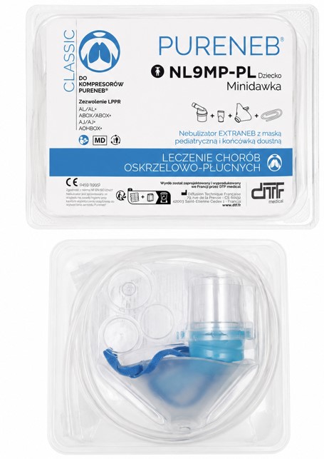 Zestaw do nebulizacji NL9MP-PL dla dzieci