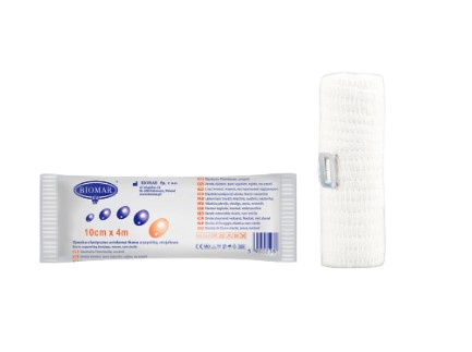 Opaska elastyczna 4 m*10cm 1szt Biomar